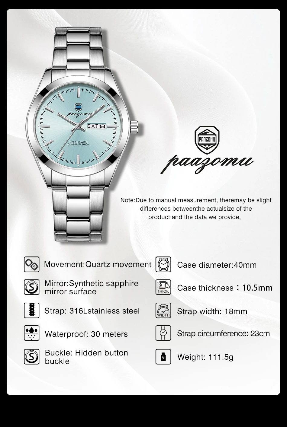 New Luxury Military Man Watch Round Waterproof Luminous Date Week Men Watch Stainless Steel Quartz Men's Watches Reloj+box 2025