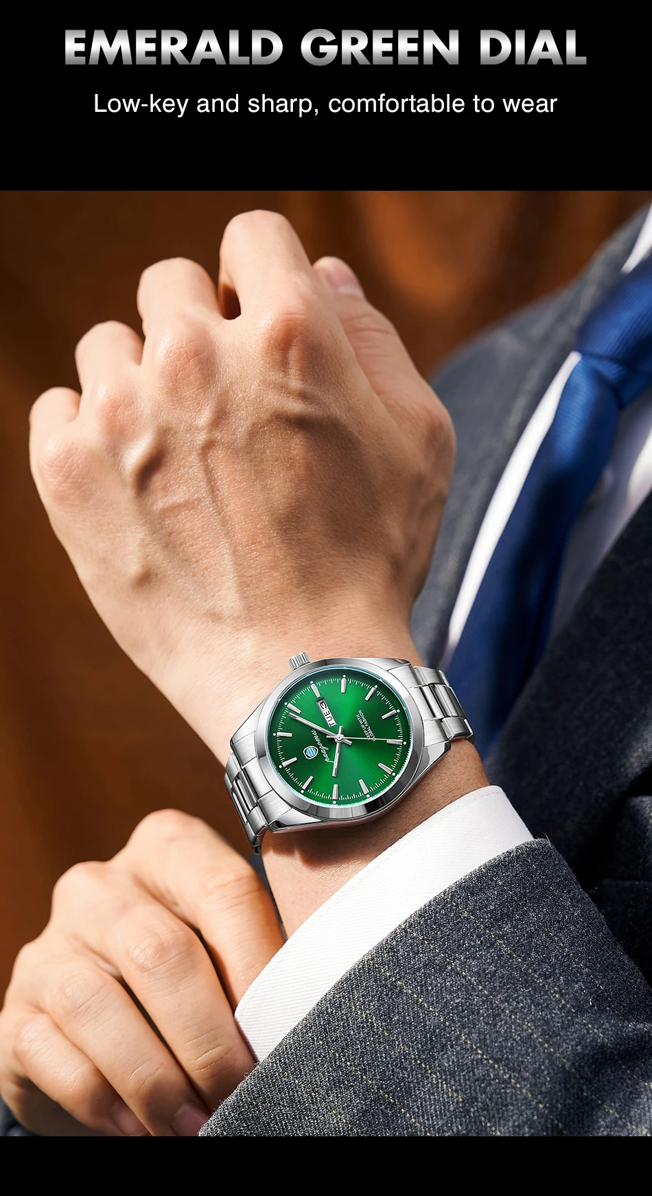 New Luxury Military Man Watch Round Waterproof Luminous Date Week Men Watch Stainless Steel Quartz Men's Watches Reloj+box 2025